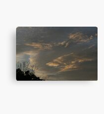 Cool Cloud Set Canvas Print