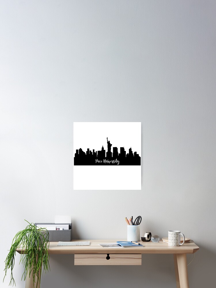 Pace University Poster By Lainade Redbubble