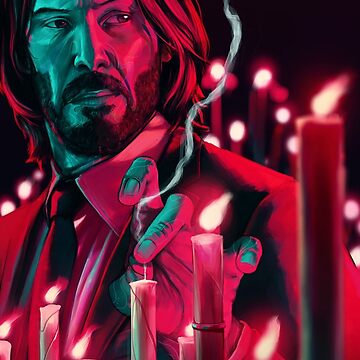 John Wick Chapter 4 2023 Artist Poster By Fan Home Decor Poster