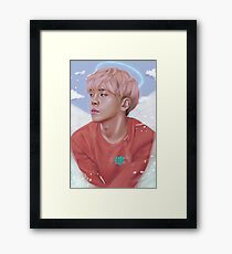 Jonghyun Tribute Framed Print