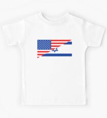 USA Israel Kinder T-Shirt