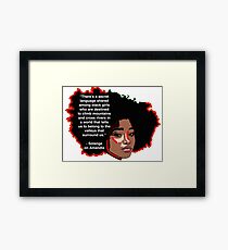 Amandla Framed Print