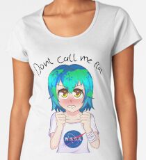 Dont Call Me Flat-Earth Chan Women's Premium T-Shirt