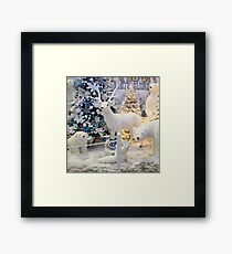 Snow Scene Framed Print