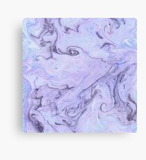 Marbly Lavender Canvas Print