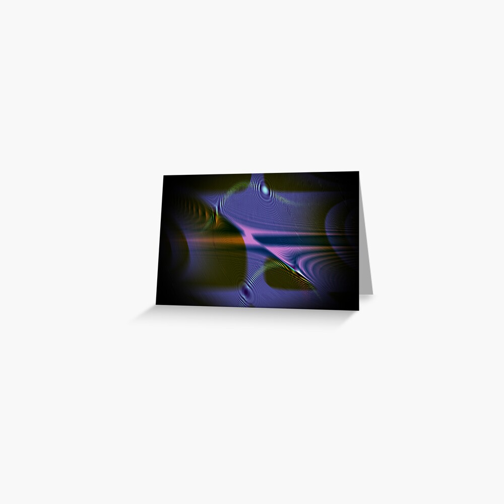 Dark Nebula Greeting Card