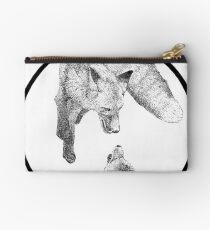 The Fox Playing Studio Pouch