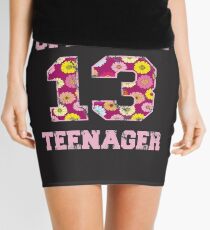 13 Official Teenager Thirteen 13th Birthday Mini Skirt