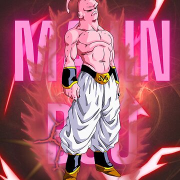 Majin Buu Streetwear anime design for dragon ball Sticker for Sale by  WahomeV