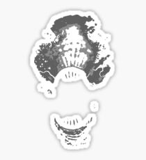 Scream in the night Sticker