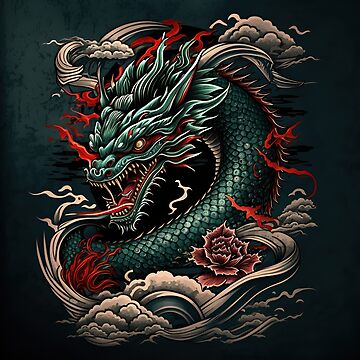 Chinese Dragon Tattoo – Out of Kit