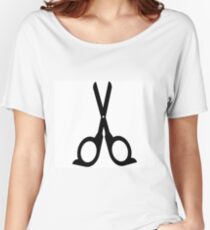 scissors Women's Relaxed Fit T-Shirt
