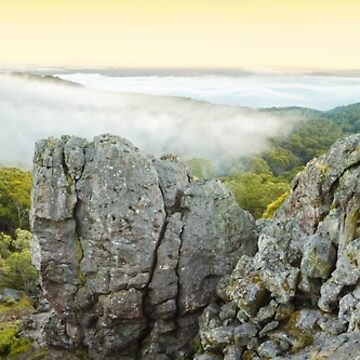 Artwork thumbnail, Mount Macedon Dawn, Victoria, Australia by Chockstone