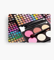 eye brush Canvas Print
