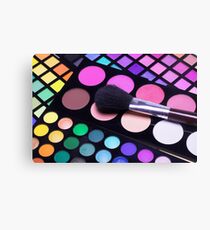 eye brush Canvas Print