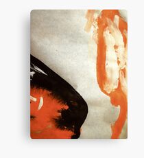 good & bad sides....so close ha...her breath smelt of hate! Canvas Print
