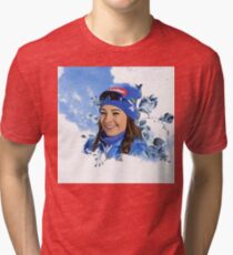 Dorothea Wierer biathlon Tri-blend T-Shirt