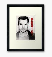 Peter - RESIST Framed Print