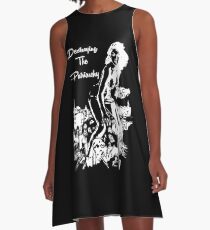 Das Patriarchat zerstören, Black Design A-Linien Kleid