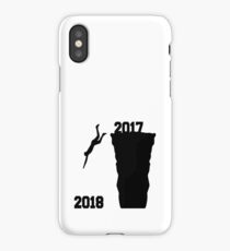 Jump to new year iPhone Case