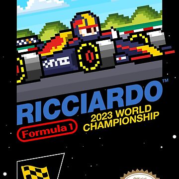 Red Bull Racing 2023 Formula 1 One F1 8-bit Nintendo Toddler Kids