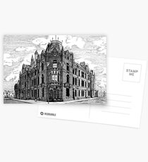 180 - BLYTH POLICE STATION - DAVE EDWARDS - INK - 1991 Postcards