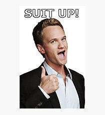 Barney Stinson Anzug Fotodruck