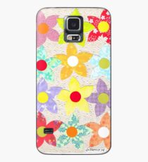 DECORATIVE FLOWERS Case/Skin for Samsung Galaxy
