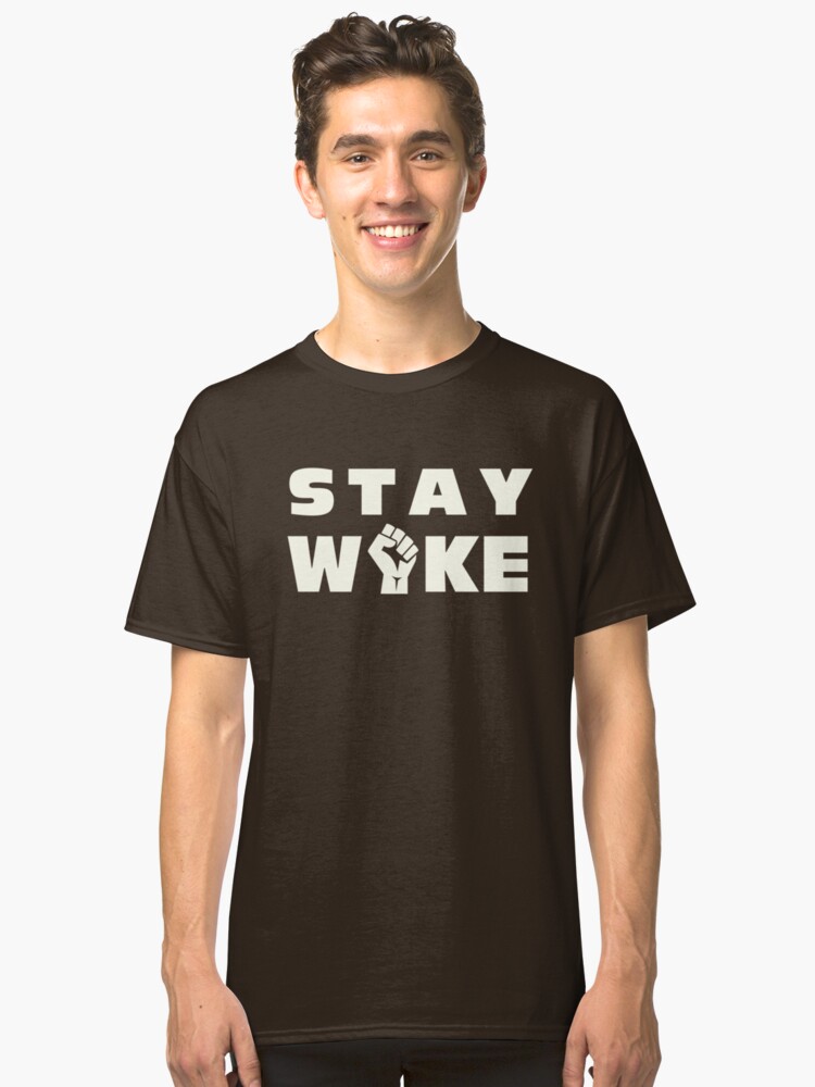 stay black t shirt