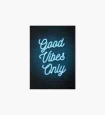 Good Vibes Only Art Board