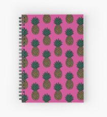 Pink U - Pineapple Spiral Notebook