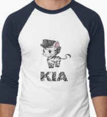 Zebra Kia Men's Baseball ¾ T-Shirt