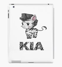 Zebra Kia iPad Case/Skin