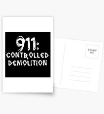 911: Controlled Demolition Postcards
