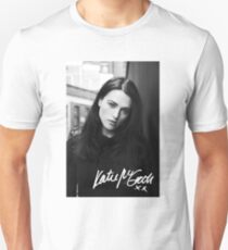 Katie McGrath | Black and White Unisex T-Shirt