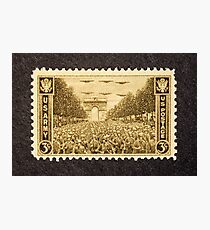 1945 3c Army Postage Stamp Photographic Print