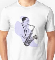 Jazz Giant, Lester "Prez" Young Slim Fit T-Shirt