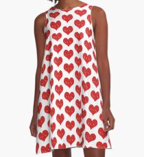 sex heart A-Line Dress