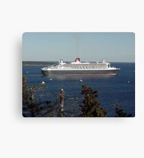 The Queen Departs Canvas Print