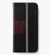 Darth Jar Jar (red, outline) iPhone Wallet/Case/Skin