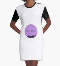 Bubble Tea Baby Graphic T-Shirt Dress