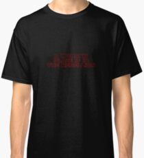 Rebellious Women (red, outline) Classic T-Shirt
