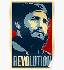 Fidel Castro Revolution Poster