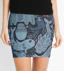 Arctic animals Mini Skirt