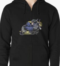 Kokuryuu Hak Zipped Hoodie