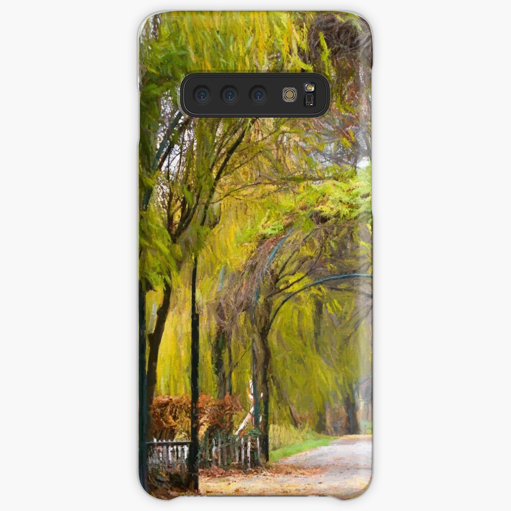 the autumn path Samsung Galaxy Snap Case