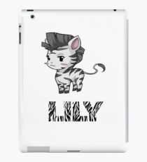 Zebra Lily iPad Case/Skin