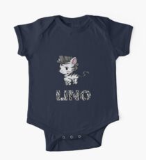 Zebra Lino Short Sleeve Baby One-Piece