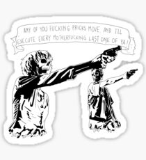 Skull Fiction Honey Bunny Sticker