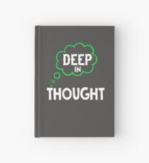 Deep in Thought Hardcover Journal